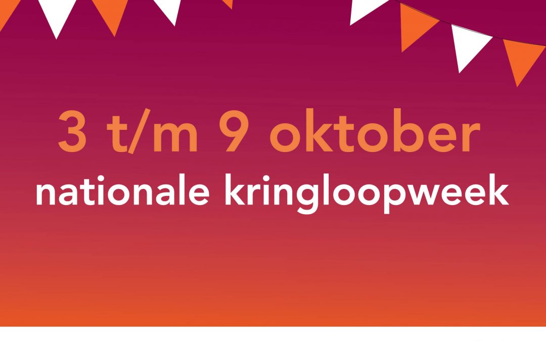 3 oktober, start van de Nationale Kringloopweek