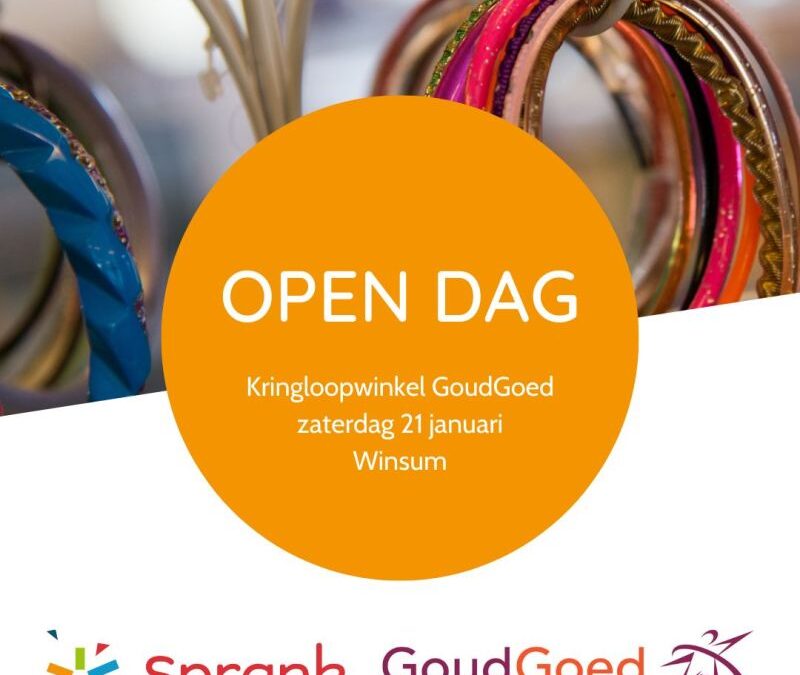 21 januari – Open dag GoudGoed Winsum