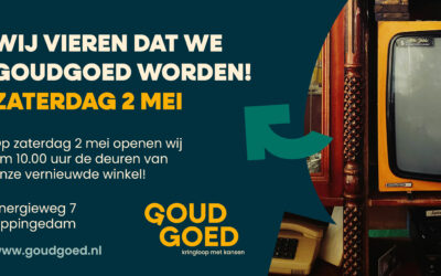 GoudGoed Appingedam opent de deuren op 2 mei